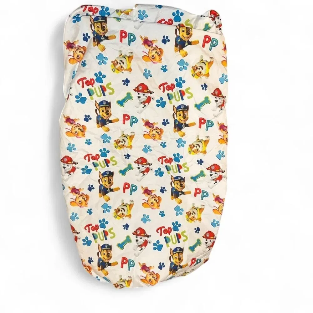 Nickelodeon Paw Patrol Toddler Bed Size Fitted and Flat Sheet